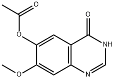 Octan 3,4-dihydro-7-metoksy-4-oksochinazolin-6-ylu