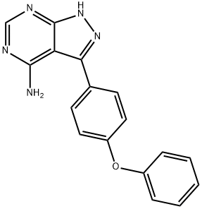 3-(4-fenoksyfenylo)-1H-pirazolo[3,4-d]pirymidyno-4-amina
