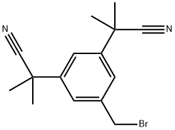 Bromek 3,5-bis(2-cyjanoprop-2-ylo)benzylu