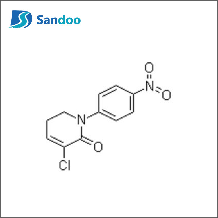 3-Chloro-5,6-dihydro-1-(4-nitrofenylo)-2(1H)-pirydynon