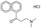 Chlorowodorek 3-(DIMETYLOAMINO)-1-(NAFTALEN-1-YL)PROPAN-1-ONE