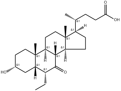 Kwas 3α-hydroksy-6-etylo-7-keto-5β-cholan-24-owy