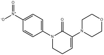 3-Morfolino-1-(4-nitrofenylo)-5,6-dihydropirydyn-2(1H)-on