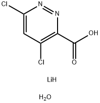 Kwas 3-pirydazynokarboksylowy, 4,6-dichloro-, sól litowa, hydrat (1:1:1)