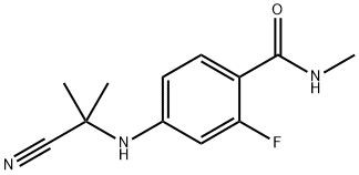 4-(2-CYJANOPROPAN-2-YLAMINO)-2-FLUORO-N-METYLObenzamid