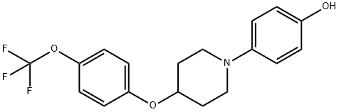4-[4-[4-(trifluorometoksy)fenoksy]piperydyn-1-ylo]fenol