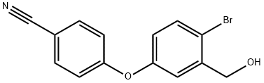 4-[4-Bromo-3-(hydroksymetylo)fenoksy]benzonitryl