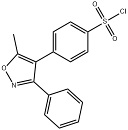 Chlorek 4-(5-metylo-3-fenylo-4-izoksazolilo)benzenosulfonylu