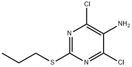 4,6-dichloro-2-propylotiopirymidyno-5-amina