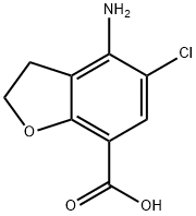 Kwas 4-amino-5-chloro-2,3-dihydro-7-benzofuranokarboksylowy