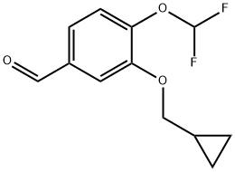 4-(Difluorometoksy)-3-(cyklopropylometoksy)benzaldehyd
