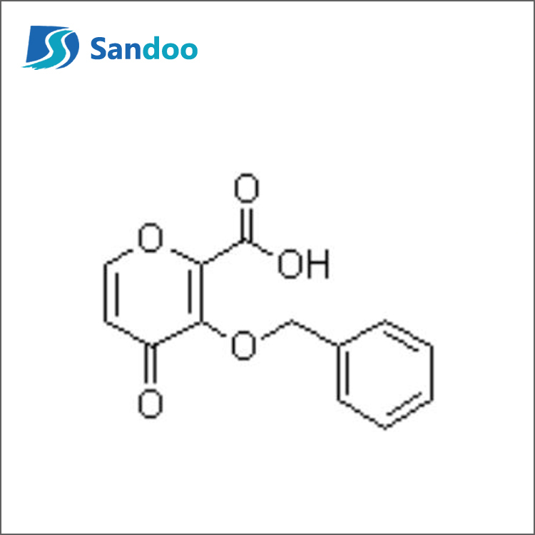 Kwas 4-okso-3-(fenylometoksy)-4H-pirano-2-karboksylowy