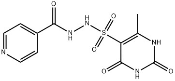 Kwas 4-pirydynokarboksylowy, 2-[(1,2,3,4-tetrahydro-6-metylo-2,4-diokso-5-pirymidynylo)sulfonylo]hydrazyd