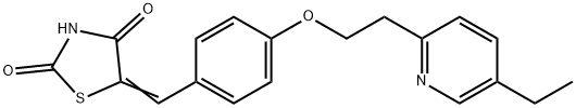 5-{4-[2-(5-Etylo-2-pirydynylo)etoksylo]benzyldeno}-2,4-tiazolidynodion
