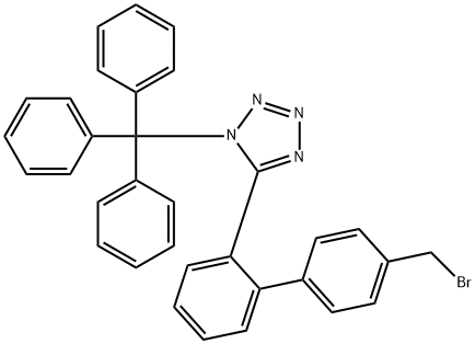 5-(4'-Bromometylo-1,1'-bifenyl-2-ilo)-1-trifenylometylo-1H-tetrazol
