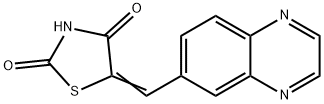 5-(6-chinoksalinylometyleno)-2,4-tiazolidynodion