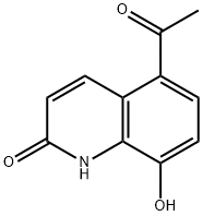 5-acetylo-8-hydroksy-2(1H)-chinolinon