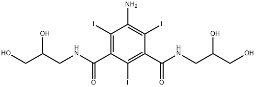 5-amino-N,N'-bis(2,3-dihydroksypropylo)-2,4,6-trijodo-1,3-benzenodikarboksyamid