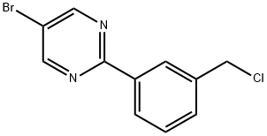 5-broMo-2-(3-(chlorometylo)fenylo)pirymidyna