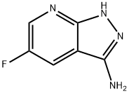 5-fluoro-1H-pirazolo[3,4-b]pirydyno-3-amina
