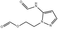 5-formamido-1-(2-formyloksyetylo)pirazol