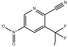 5-nitro-3-trifluorometylopirydyno-2-karbonitryl
