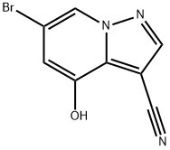 6-Bromo-4-hydroksypirazolo[1,5-a]pirydyno-3-karbonitryl