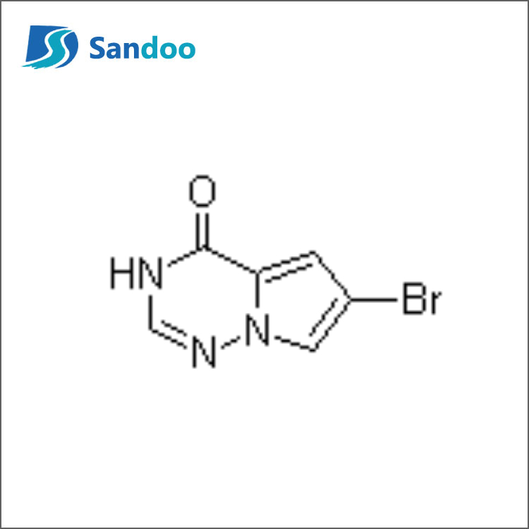 6-bromopirolo[2,1-f][1,2,4]Triazyna-4(1H)-Jeden
