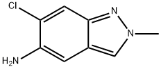 6-chloro-2-metylo-2H-indazol-5-amina