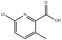 Kwas 6-chloro-3-metylopirydyno-2-karboksylowy