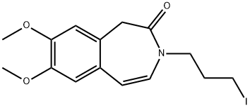 7,8-dimetoksy-3-(3-jodopropylo)-1,3-dihydro-2H-3-benzazepin-2-on
