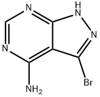 7-bromo-2,4,8,9-tetrazabicyklo[4.3.0]nona-2,4,6,9-tetraen-5-amina
