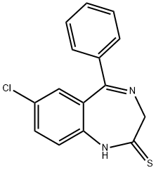 7-Chloro-1,3-dihydro-5-fenylo-2H-1,4-benzodiazepino-2-tion