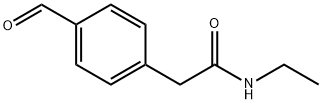 Benzenacetamid, N-etylo-4-formylo-