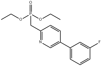 ((5-(3-fluorofenylo)pirydyn-2-ylo)metylo)fosfonian dietylu