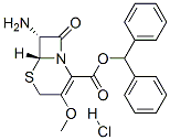 Monochlorowodorek (6R-trans)-7-amino-3-metoksy-8-okso-5-tia-1-azabicyklo[4.2.0]okt-2-eno-2-karboksylanu difenylometylu