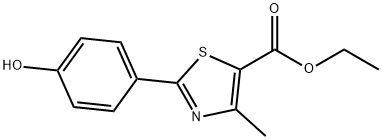 2-(4-hydroksyfenylo)-4-metylotiazolo-5-karboksylan etylu