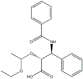 Ester etylo-(2R,3S)-N-benzoilo-3-fenyloizoseryny