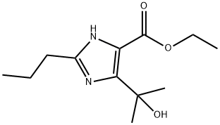 4-(1-hydroksy-1-metyloetylo)-2-propylo-imidazolo-5-karboksylan etylu
