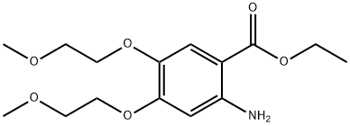 4,5-bis(2-metoksyetoksy)-2-aminobenzoesan etylu