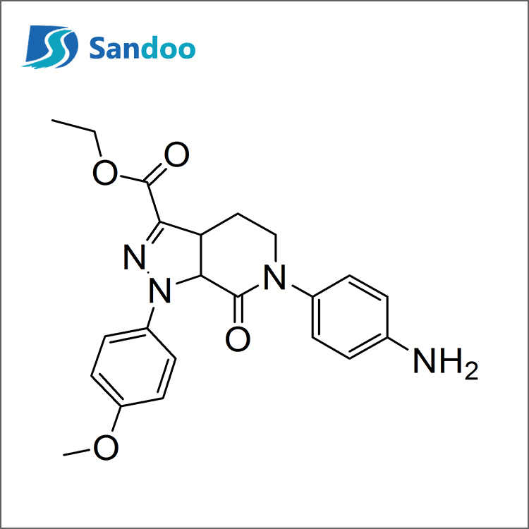 6-(4-aMinofenylo)-1-(4-metoksyfenylo)-7-okso-4,5,6,7-tetrahydro-1H-pirazolo[3,4-c]pirydyno-3-karboksylan etyloetylowy