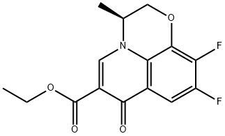 (S)-9,10-difluoro-3-metylo-7-okso-2,3-dihydro-7H-pirydo[1,2,3-de]-1,4-benzoksazyno-6-karboksylan etylu