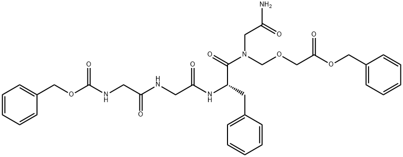 Glicynoamid,N-[(fenylometoksy)karbonylo]glicyloglicylo-L-fenyloalanylo-N-[[2-(fenylometoksy)-2-oksoetoksy]metylo]-