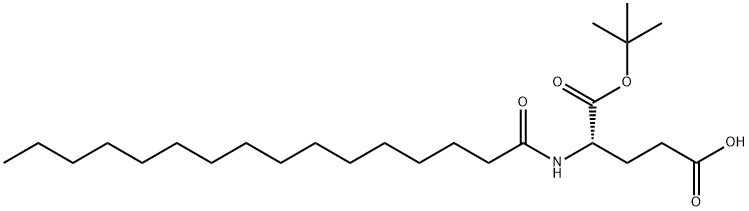 Ester tert-butylowy kwasu N-(1-oksoheksadecylo)-L-glutaMowego