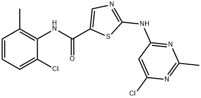 N-(2-Chloro-6-metylofenylo)-2-[(6-chloro-2-metylo-4-pirymidynylo)amino]-5-tiazolokarboksyamid