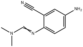 N'-(4-amino-2-cyjanofenylo)-N,N-dimetyloformamidyna