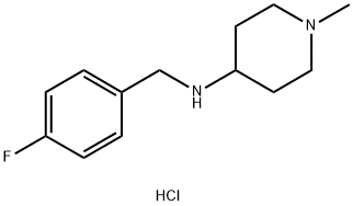 N-(4-fluorobenzylo)-1-metylopiperydyno-4-amina.HCl
