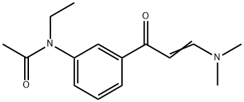 N-Etylo-N-3-((3-dimetyloamino-1-okso-2-propenylo)fenylo)acetamid