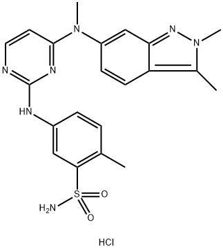 Chlorowodorek pazopanibu
