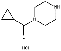Piperazyna, 1-(cyklopropylokarbonylo)-, monochlorowodorek